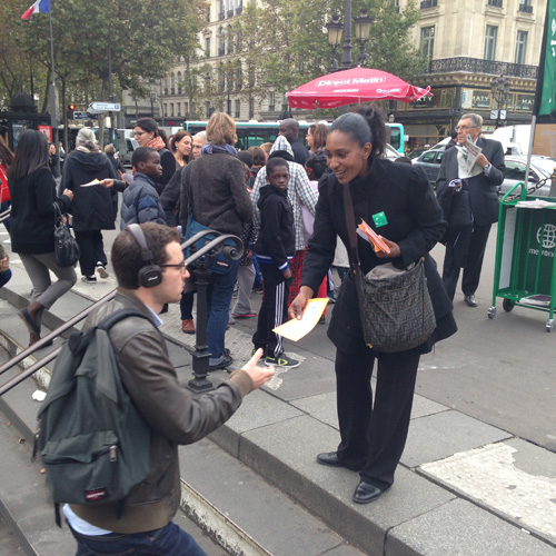 Hôtesses de France - Street marketing